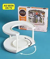2 Layer Spice Rack Spinner IL-19