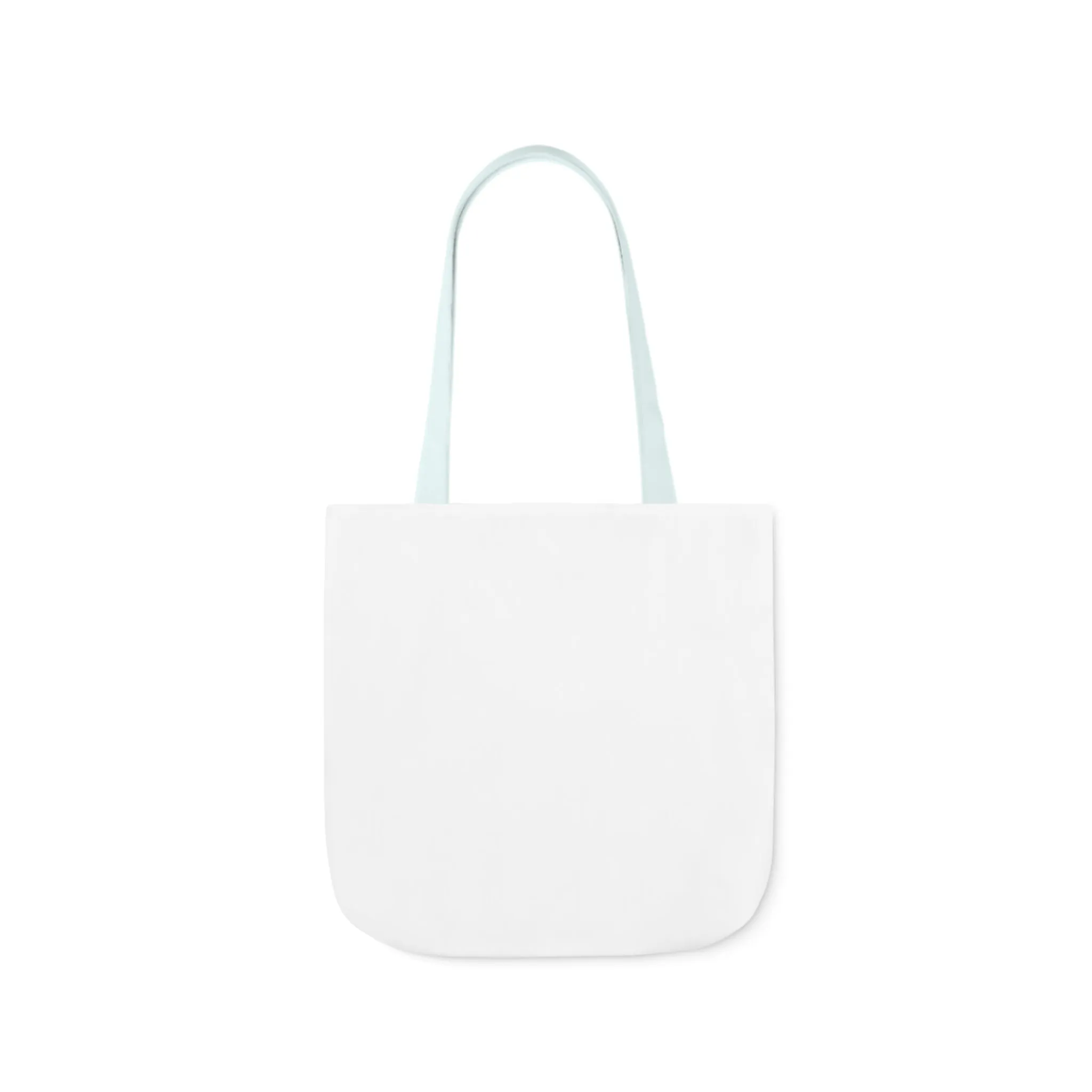 Chic Floral Canvas Tote Bag with Colorful Straps - Perfect for Everyday Use