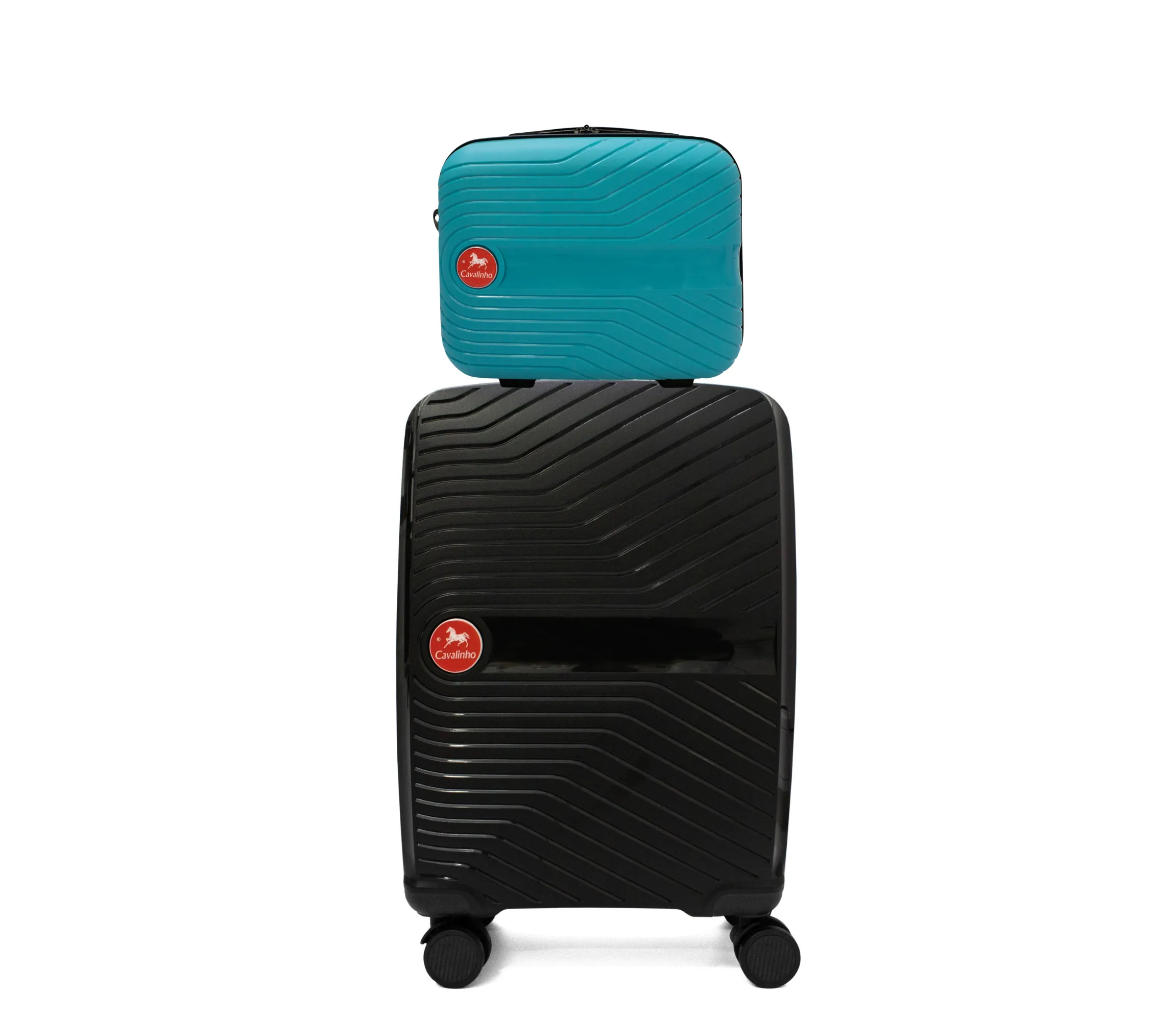 Colorful 2 Piece Luggage Set (15" & 19")