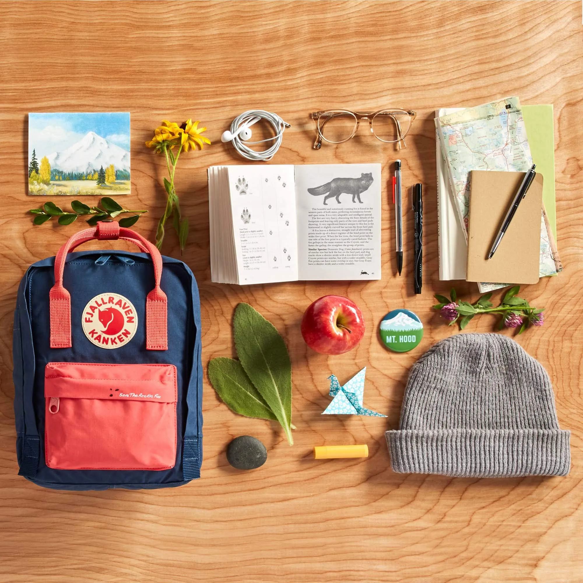 Fjallraven - Kanken Mini Classic Backpack for Everyday, Autumn Leaf