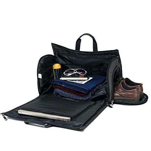 Garment Bag Duffel Luggage Oversized Waterproof,Suit/Blazer Bags/Carry-Garment/Travel/Weekend (Black) ¡­