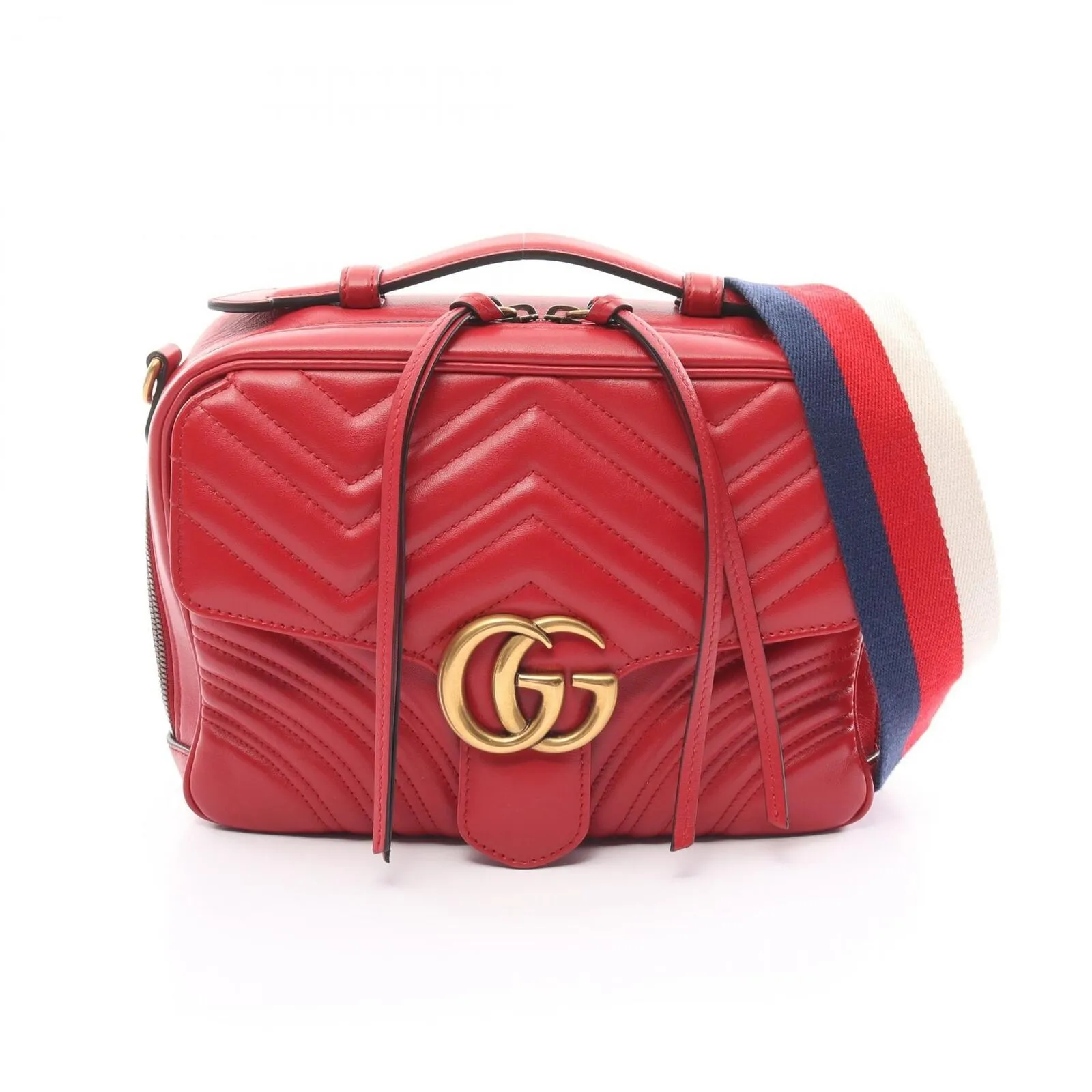 Gucci Gg Marmont Top Handle Hand