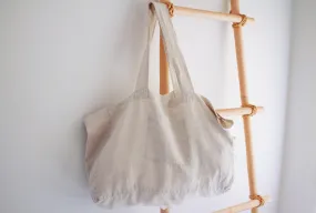 Linen Tote - SAND - Gift With Purchase ($430 or more)