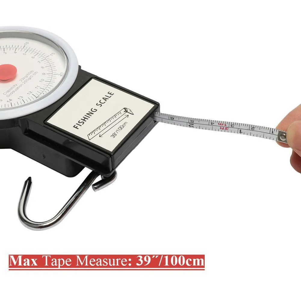 Portable Mechanical Luggage Scale Fishing Travel Bag Baggage Weighing Weight Kg